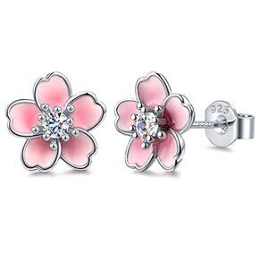 Floral Cherry Blossom  Earrings